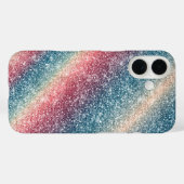 レインボーグリッター Case-Mate iPhoneケース (裏面 (横))
