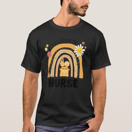 レインボーグルービーピースナースヴィンテージ Tシャツ (正面)