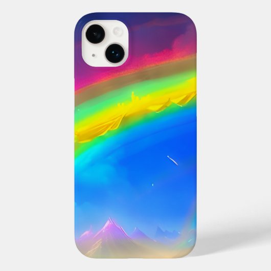 レインボーグロースカイ Case-Mate iPhoneケース (裏面)
