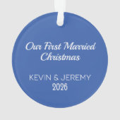 レインボーグロームズ初めてのクリスマス オーナメント (裏面)