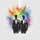 レインボーグロームズ初めてのクリスマス オーナメント (正面)