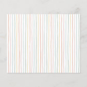 レインボーケーキガールバジェットフォトバースデーパーティー (裏面)