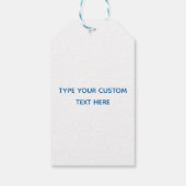 レインボーケーキハッピーバースデーウィッシュ作る ギフトタグ (裏面)