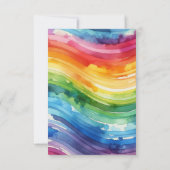 レインボーケーキ 出欠カード (裏面)