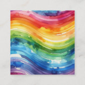 レインボーケーキQRコード エンクロージャーカード (裏面)