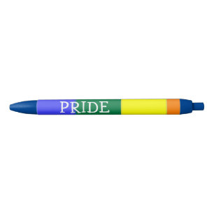 レインボーゲイプライドパーソナライズされたLGBT 黒ボールペン