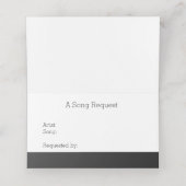 レインボーゲイプライドラブハートソングリクエスト プレイスカード (内部開封)