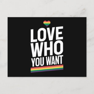 レインボーゲイプライド国旗LGBTQ ポストカード