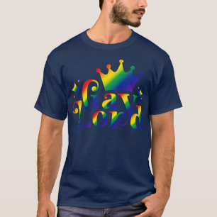 レインボーゲイロードおもしろいプライド Tシャツ