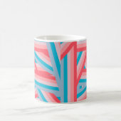 レインボーコラージュ コーヒーマグカップ (中央)