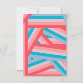 レインボーコラージュ サンキューカード