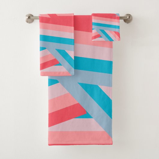 レインボーコラージュ バスタオルセット (インサイチュ)