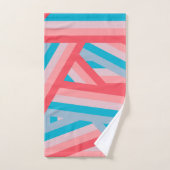 レインボーコラージュ バスタオルセット (ハンドタオル)