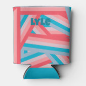 レインボーコラージュ 缶クーラー (正面)