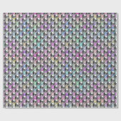 レインボーゴシック包装紙 ラッピングペーパー (フラット)