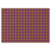 レインボーサイケデリックシェブロン模様 テーブルクロス (正面(横))