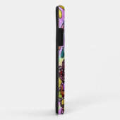 レインボーサイケデリックハートアートプリント Case-Mate iPhoneケース (裏面/右)