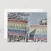 レインボーサイン ポストカード (正面/裏面)