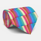 レインボーサウスウェスト織りネクタイ ネクタイ (ロール)