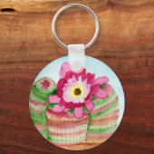 レインボーサボキーチェーン キーホルダー (正面)