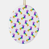 レインボーサラマンダー セラミックオーナメント (右)