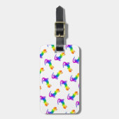 レインボーサラマンダー ラゲッジタグ (正面縦)