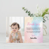 レインボーサンキューカード誕生会 サンキューカード (スタンド正面)