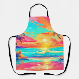 レインボーサンセットビーチ エプロン