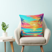 レインボーサンセットビーチ クッション (椅子)