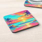 レインボーサンセットビーチ コースター (左側)