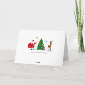 レインボーサンタクロース カード (裏面)