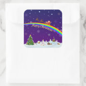 レインボーサンタクロース スクエアシール (バッグ)