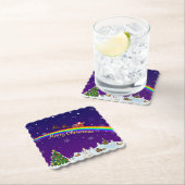 レインボーサンタクロース ペーパーコースター (インサイチュ)