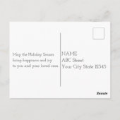 レインボーサンタクロース ポストカード (裏面)