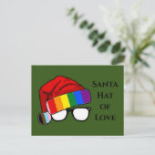 レインボーサンタハット・オブ・ラブ シーズンポストカード (スタンド正面)