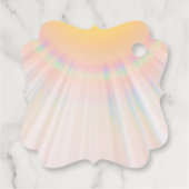 *~*レインボーサンビームハートサンキューズ結婚サンキュー フェイバータグ (裏面)