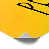 レインボーサンフラワーアートサマーカラフルマーフローラプライド ポスター (角)