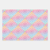 レインボーサークルマンダラ ラッピングペーパーシート (正面3)