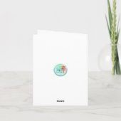 レインボーサークル サンキューカード (裏面)