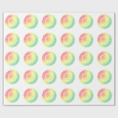 レインボーサークル ラッピングペーパー (フラット)