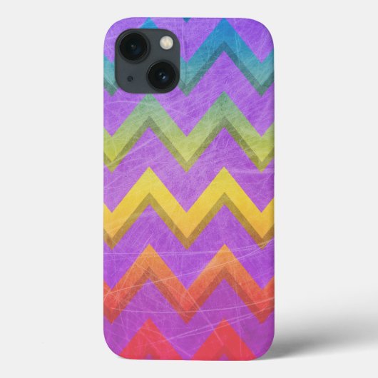 レインボーシェブロンバイシャーリーテイラー Case-Mate iPhoneケース (裏面)