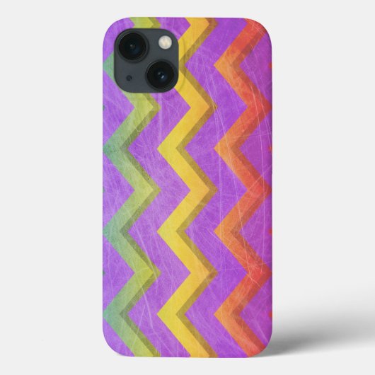 レインボーシェブロンバイシャーリーテイラー Case-Mate iPhoneケース (裏面)