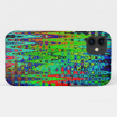 レインボーシェブロン抽象芸術 Case-Mate iPhoneケース (裏面(横))