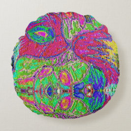 レインボーシェルバート ラウンドクッション