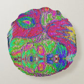 レインボーシェルバート ラウンドクッション (裏面)