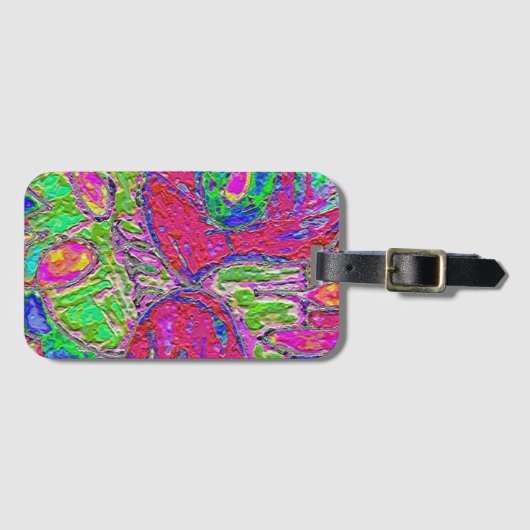 レインボーシェルバート ラゲッジタグ (正面横)