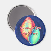 レインボーシェルマグネット マグネット (正面/裏面)