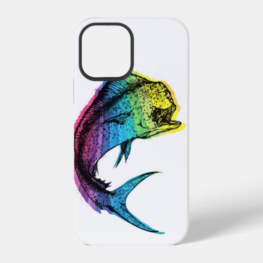 レインボーシシマカジキ Case-Mate iPhoneケース iPhone 12ケース (裏面)