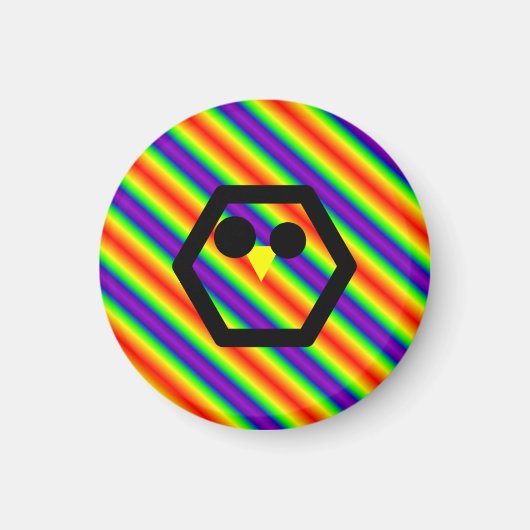 レインボーシック マグネット (正面)