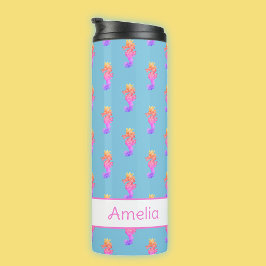 レインボーシパーソナライズされたーホース タンブラー